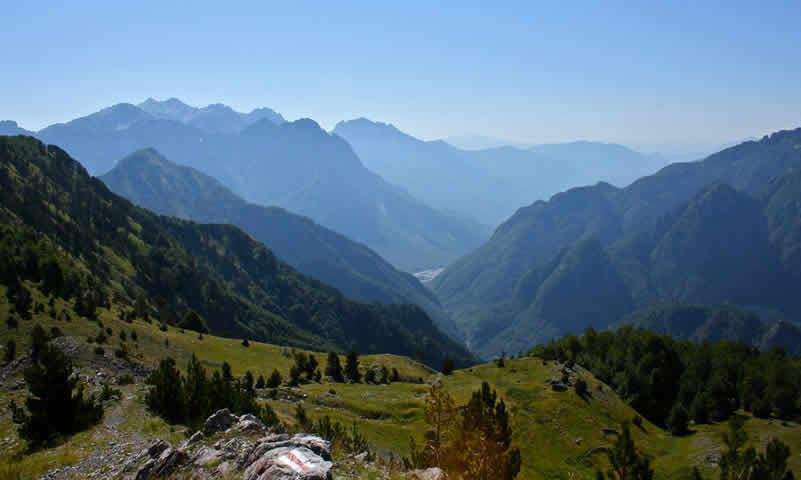 Los alpes de Albania