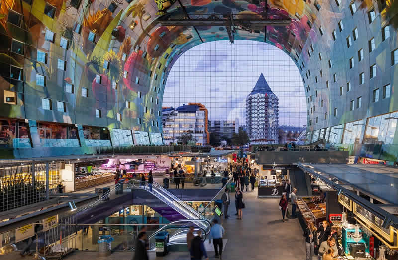 Markthal Rotterdam - 10 ideas para hacer en Roterdam