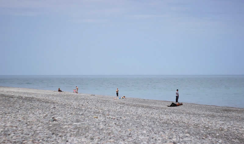 Las playas de Batumi - Georgia