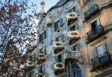 Casa Batlló de Gaudí en Barcelona