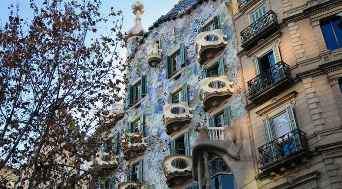 Casa Batlló de Gaudí en Barcelona